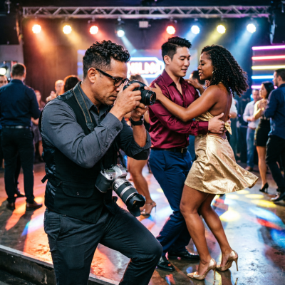 Conectar con agencias de fotografía especializadas en sociales de baile